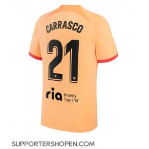 Atletico Madrid Yannick Carrasco #21 Tredje Matchtröja 2022-23 Kortärmad